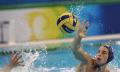 图文-男子水球意大利胜德国列第9 奥勒在比赛中射门