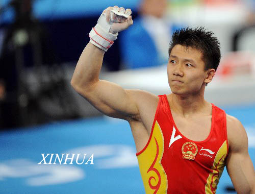 الصين تفوز بالذهبية الأولمبية لفرق الجمباز رجال