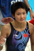图文-奥运女子10米跳台决赛 陈若琳信心十足