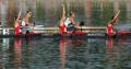 图文-女子四人皮艇500米决赛