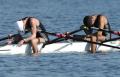 图文-男子轻量级双人双桨半决赛 新西兰队筋疲力尽
