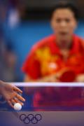 图文-乒球女团国乒3-0新加坡 国人聚焦乒乓赛场