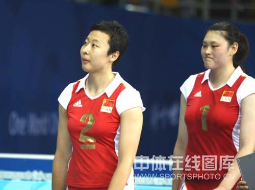 图文-奥运女排半决赛中国负巴西 眼泪在脸上