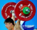 图文-男举56公斤级龙清泉夺冠 龙清泉全身颤动