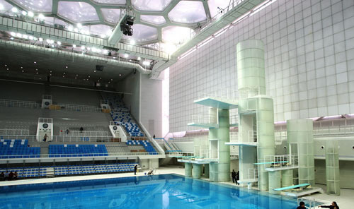 'Water Cube' ready for Diving World Cup