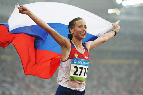  Kaniskina claims Women's 20km Walk title