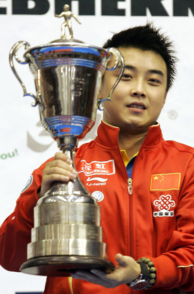 Wang Hao Clinchs Table Tennis World Cup