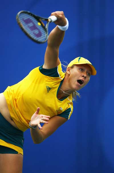Photo: First round of Tennis Women's Singles