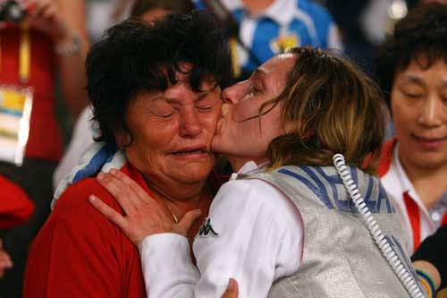 Photos: Italian Vezzali wins Women's Individual Foil Olympic gold