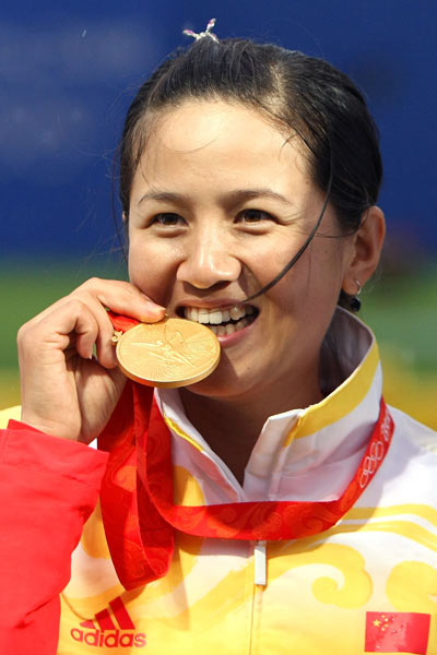 Photo: Zhang takes gold to break ROK's 24-year reign