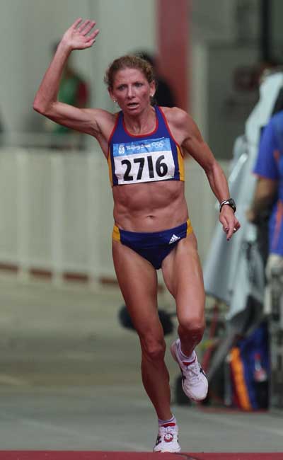 Photos: Romanian wins Women's Marathon gold