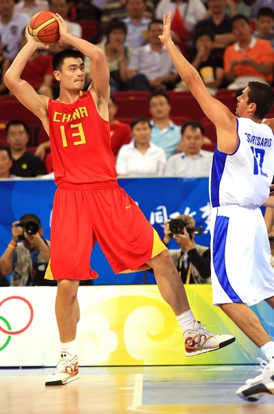 Photo: China loses to Greece 91-77 to finish fourth