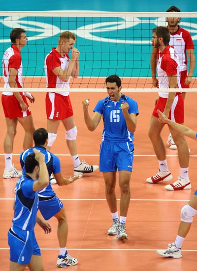 Photos: Italy beats Poland to enter Men's Volleyball semifinal