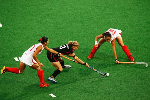Photo: China beats Germany to play for gold in Women's Hockey