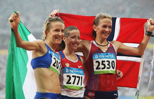 Photos: Russian Olga Kaniskina wins Women's 20km Walk gold