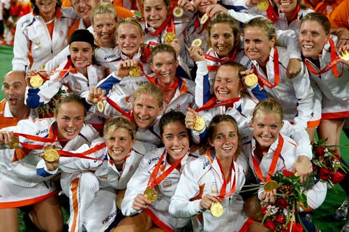 Photo: Netherlands claims the gold in Olympic Women's Hockey