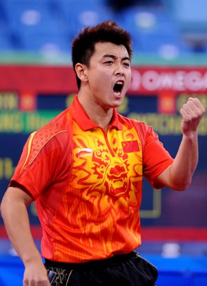 China vence a Alemania y gana oro por equipos en tenis de mesa masculino 