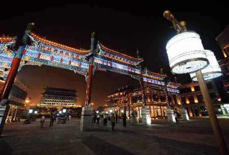 Photos : Beijing rouvrira l'avenue commerciale historique de Qianmen