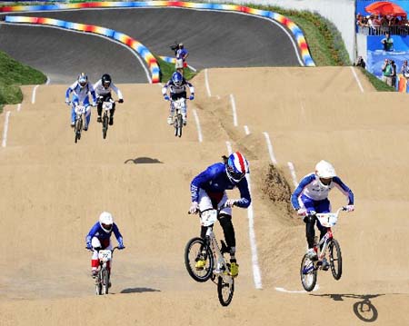 BMX individuel(F): La France remporte la médaille d'or 