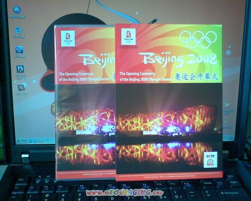 DVD der Olympischen Eröffnungsfeier 2008 ist ein Renner