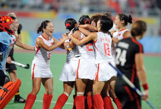 Chinas Frauen-Hockey-Mannschaft zum ersten Mal im Finale bei Olympischen Spielen
