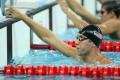 图文-奥运会10日男子游泳预赛 选手已结束比赛