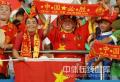 图文-[奥运]中国女足VS日本 中国球迷一如既往