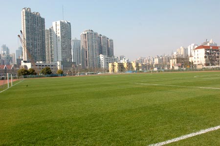 图文-奥运赛场巡礼之上海体育场 配套的训练场
