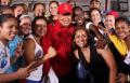 图文-委内瑞拉总统查韦斯高度评价北京奥运组织工作