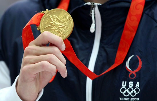 图文-男子200米自由泳美国夺冠 这枚金牌属于他