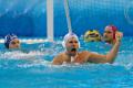 图文-奥运会22日男子水球赛况 我们晋级了！