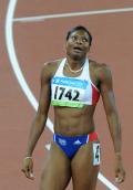 图文-女子200米半决赛赛况 法国选手失望出局