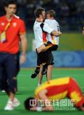 图文-男曲决赛德国胜西班牙 高兴与失望