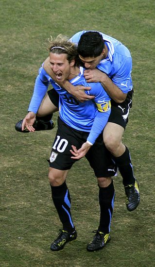 图文-[1\/4决赛]乌拉圭VS加纳 弗兰扳平了比分_