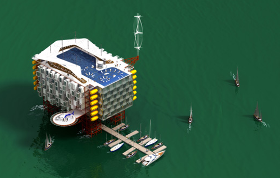未来九大绿色建筑:海水温室让撒哈拉变绿洲(3)