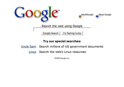 谷歌主页改版拉长搜索框(图)