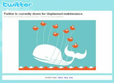 Twitter宕机页面 Twitter宕机页面