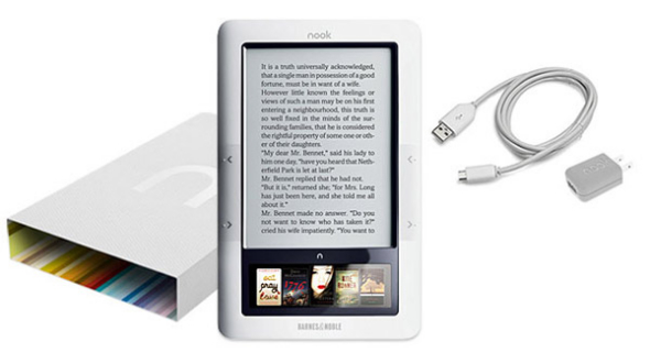 Be based on the electronic reader Nook of Android system