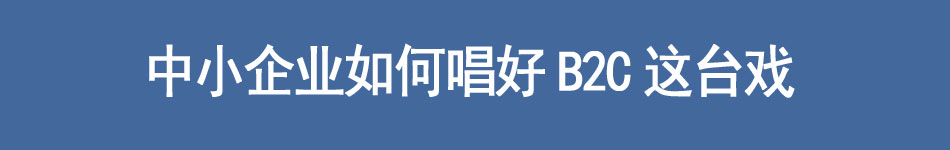 ��С��ҵ��γ���B2C��̨Ϸ
