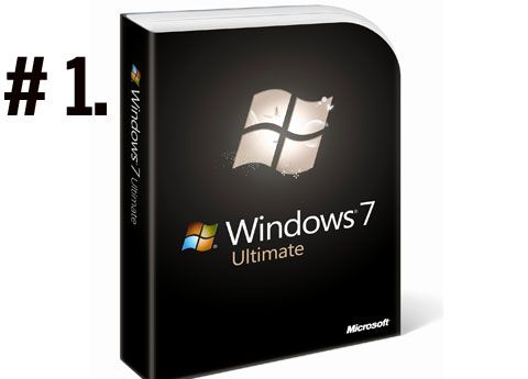 Edition of Windows 7 admiral packs a box