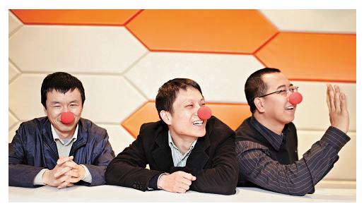 摩尔的核心创始成员,CTO魏震(左)、CEO汪海兵(中)、COO程云鹏(右)三个人都是从腾讯出来的中层,他们继承了腾讯的基因
摩尔的核心创始成员,CTO魏震(左)、CEO汪海兵(中)、COO程云鹏(右)三个人都是从腾讯出来的中层,他们继承了腾讯的基因