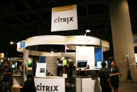 图文：CITRIX展台