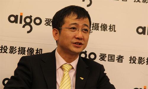爱国者数码科技总经理杨吉庆