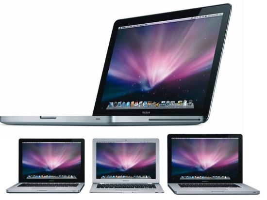 Powerful MacBook product line