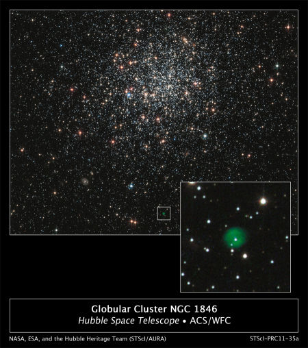 ֵĹռԶһ״NGC1846Ƭλھ16Ľаʮź