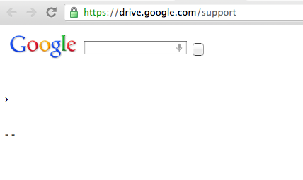 �ȸ�ͬʱ��ΪGoogle Drive����վ��������һ���µ�֧��ҳ��