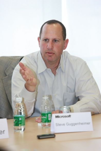 Chief of department of career of vice-president of Microsoft whole world, OEM Steve Gugenhaimo (Steve Guggenheimer)