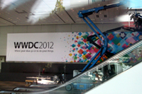 WWDC会场入口处