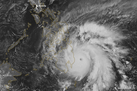 Һպֵ۲վ(NASA's Earth Observatory)չһƬչʾ̨硰ϼڷɱȺ(Mindanao)½ľ