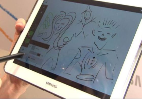 The Galaxy Note 10.1